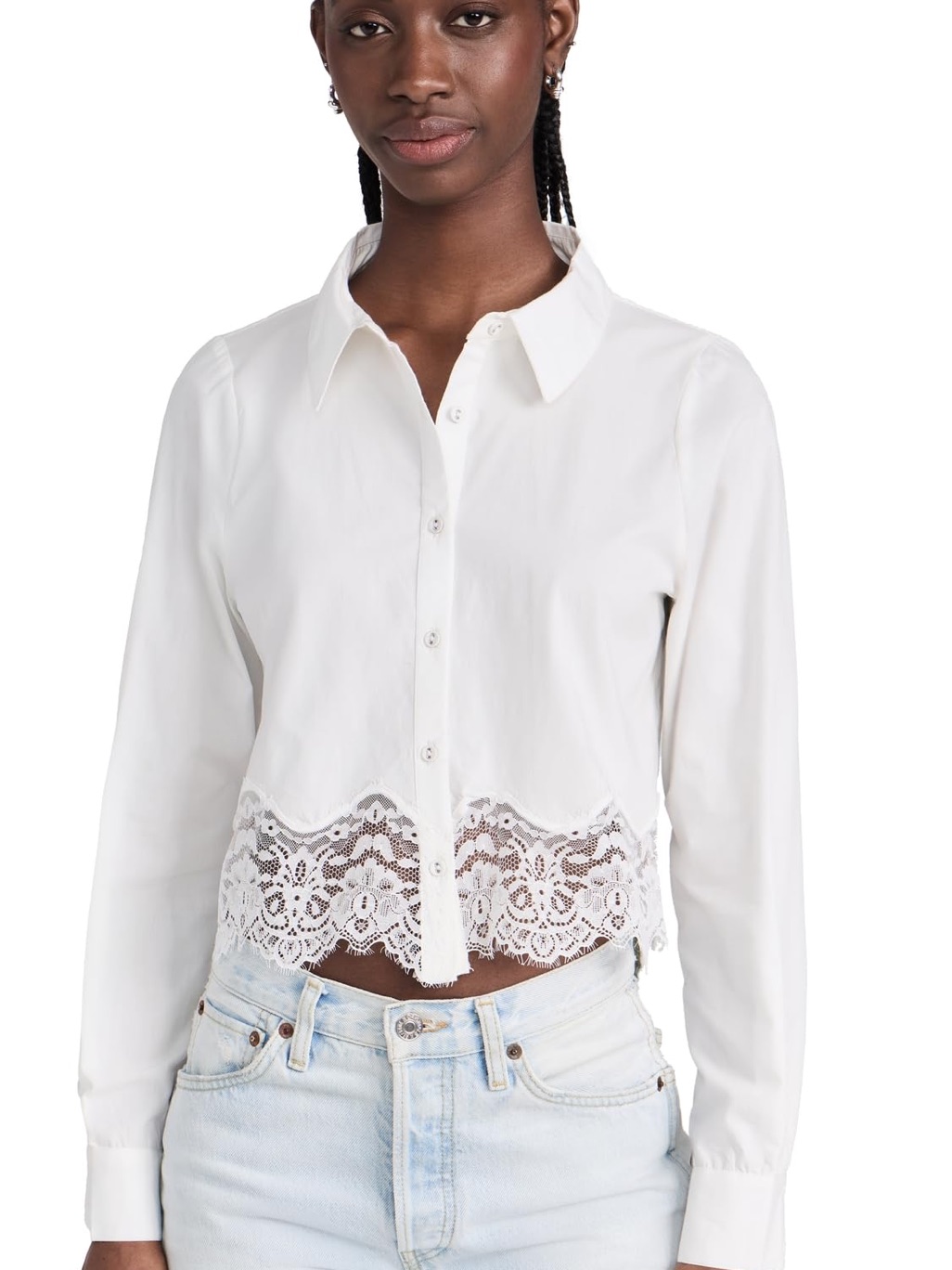 Cami Nyc Women's Sora Top, White, M